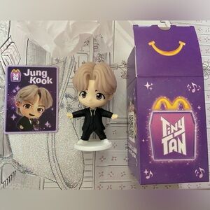 Tiny Tan Jungkook McDonald’s Toy Figurine with Box